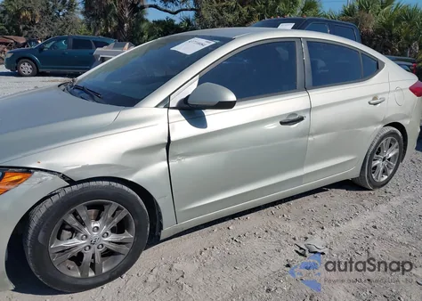 2017 Hyundai Elantra Se из США, поврежденный, VIN 5NPD84LFXHH145059